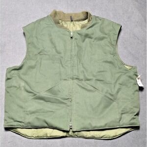R&R Vest Men's Medium US Official US Border Patrol Uniform Green‎ Zip Pockets